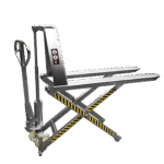 Transpaletas manuales galvanizadas de tijera - fondo transparente