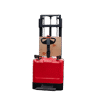 Apilador eléctrico con plataforma y protectores laterales PRO ES-A01P-...PP 1 - fondo transparente