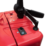 Apilador eléctrico con plataforma y protectores laterales PRO ES-A01P-...PP 3 - fondo transparente