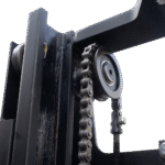 Apilador eléctrico con plataforma y protectores laterales PRO ES-A01P-...PP 5 - fondo transparente