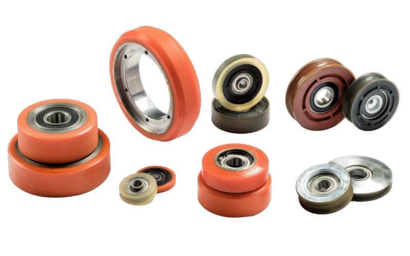 Tipos de ruedas para transpaletas manuales y eléctricas. Cuál elegir - fondo transparente