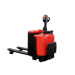 Transpaleta eléctrica con plataforma y protecciones laterales EPT-A13E01-...PP 1 - fondo transparente